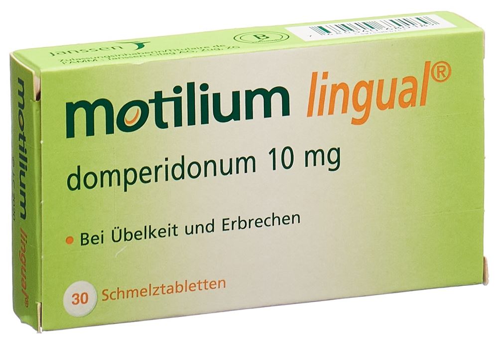 MOTILIUM lingual 10 mg
