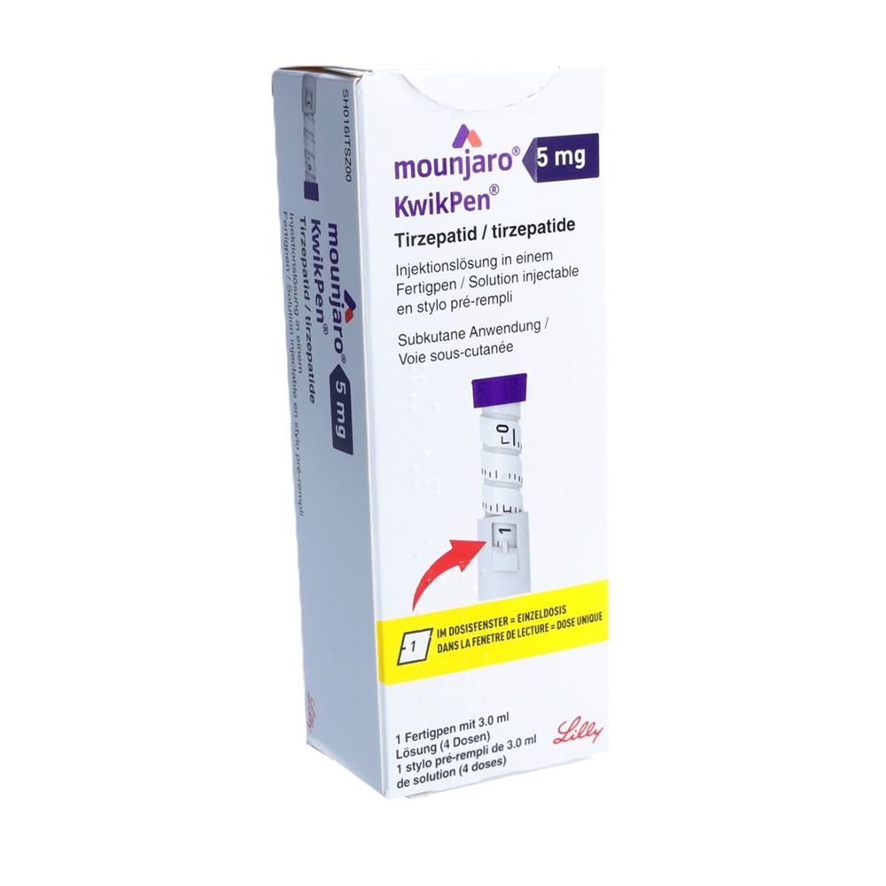 MOUNJARO KwikPen 5 mg/0.6ml, Hauptbild