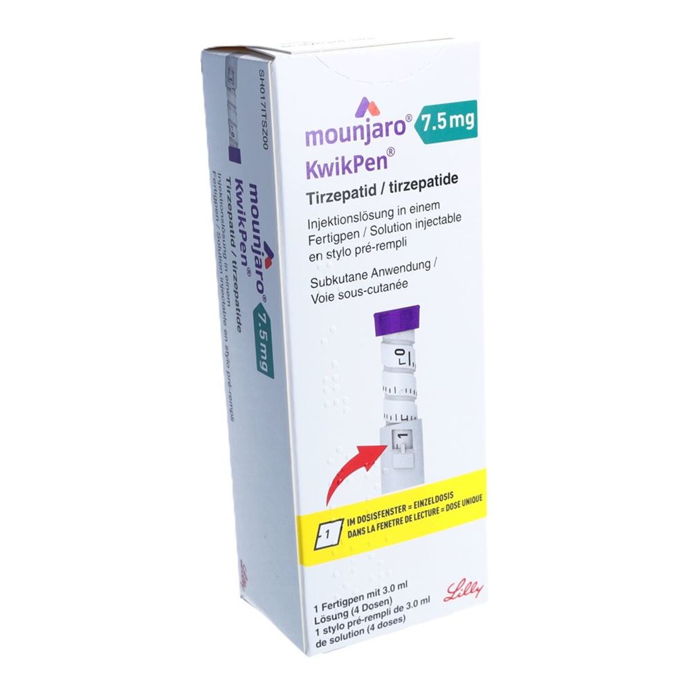 MOUNJARO KwikPen 7.5 mg/0.6ml, Hauptbild
