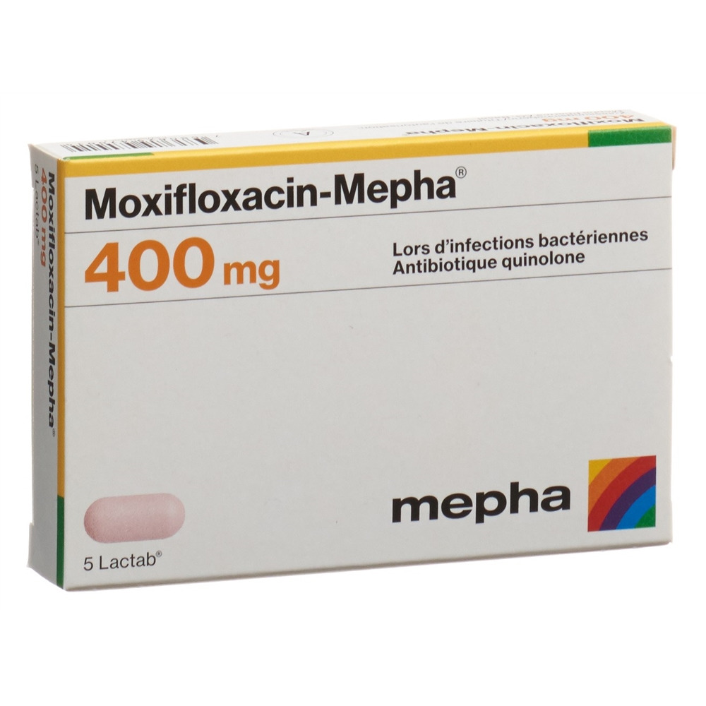 MOXIFLOXACINE Mepha 400 mg, image 2 sur 2