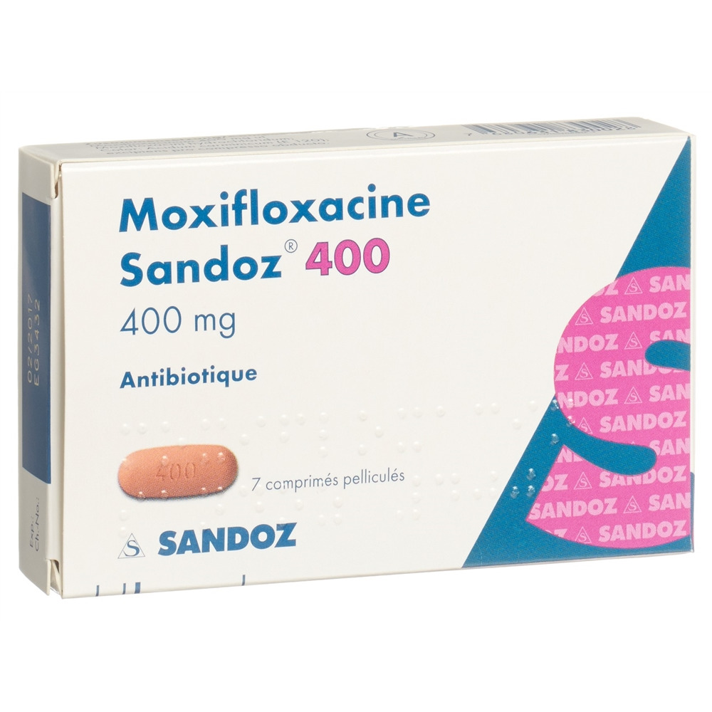 MOXIFLOXACINE Sandoz 400 mg, image 2 sur 2