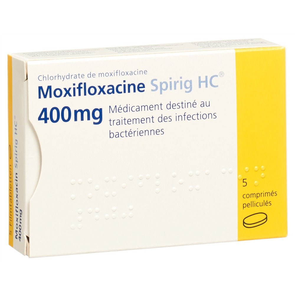 MOXIFLOXACINE Spirig HC 400 mg, image 2 sur 2