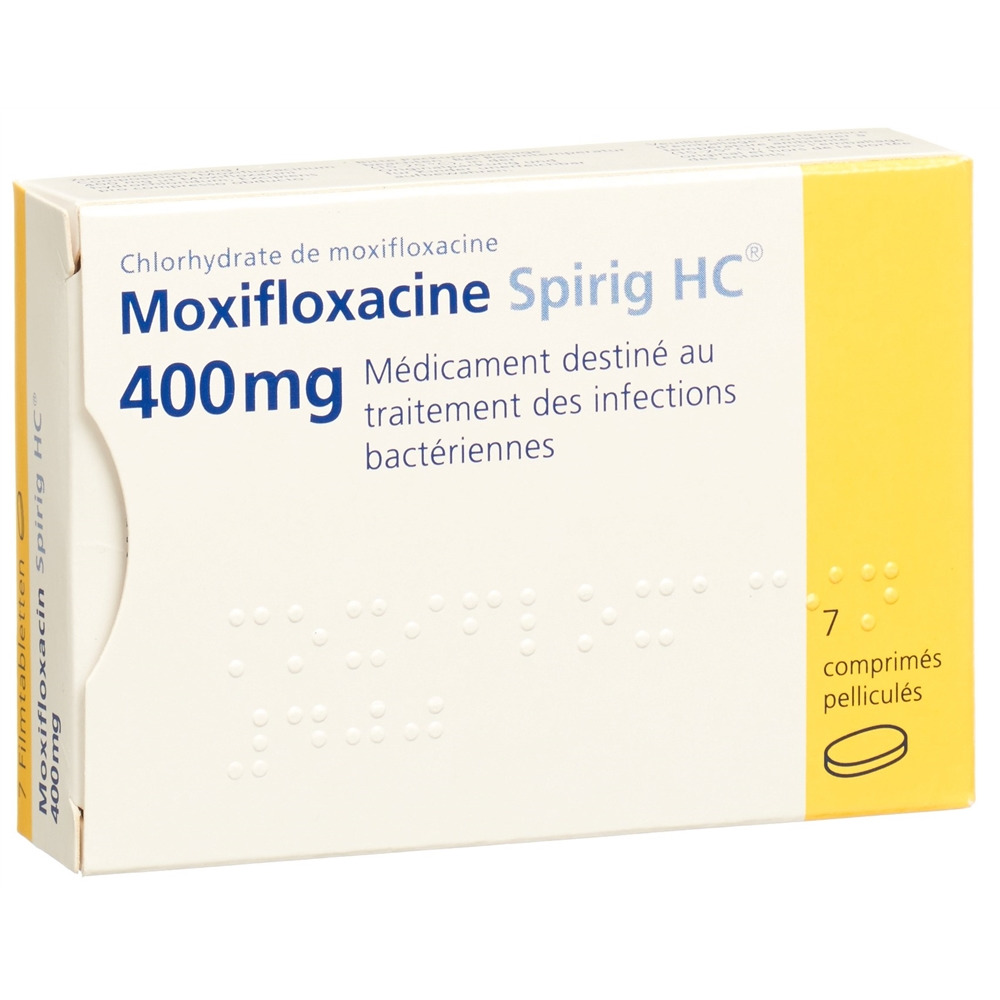 MOXIFLOXACINE Spirig HC 400 mg, image 2 sur 2