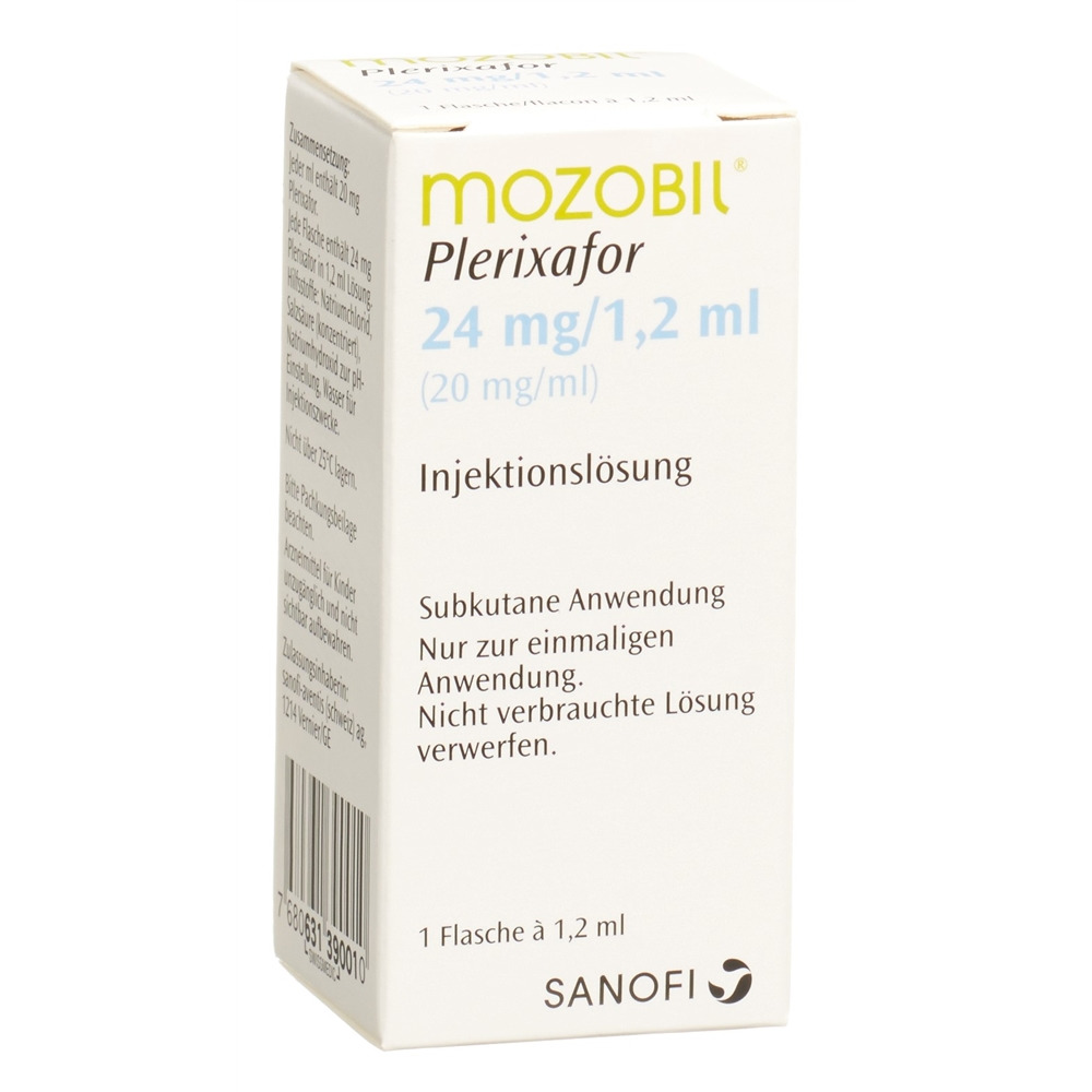 MOZOBIL sol inj 24 mg/1.2ml flac 1.2 ml, image principale