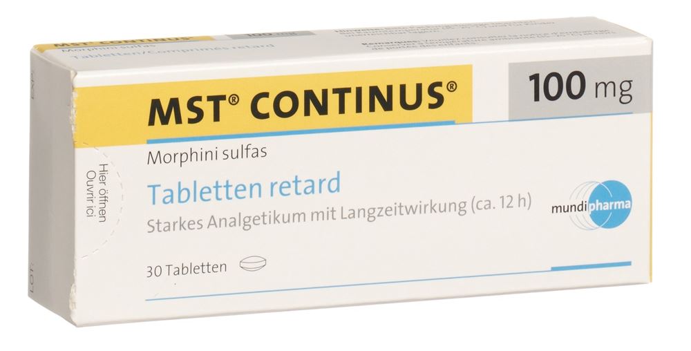 MST CONTINUS cpr ret 100 mg blist 30 pce, image principale