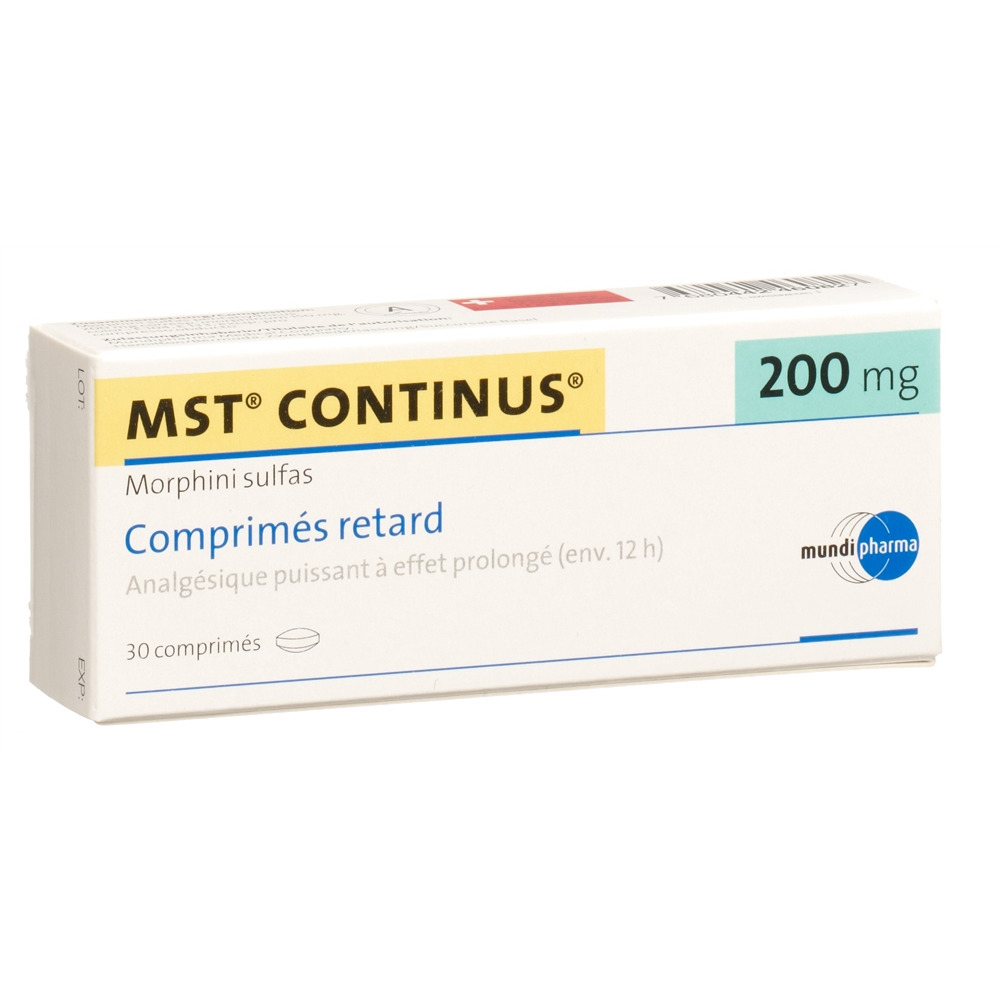 MST CONTINUS cpr ret 200 mg blist 30 pce, image 2 sur 2