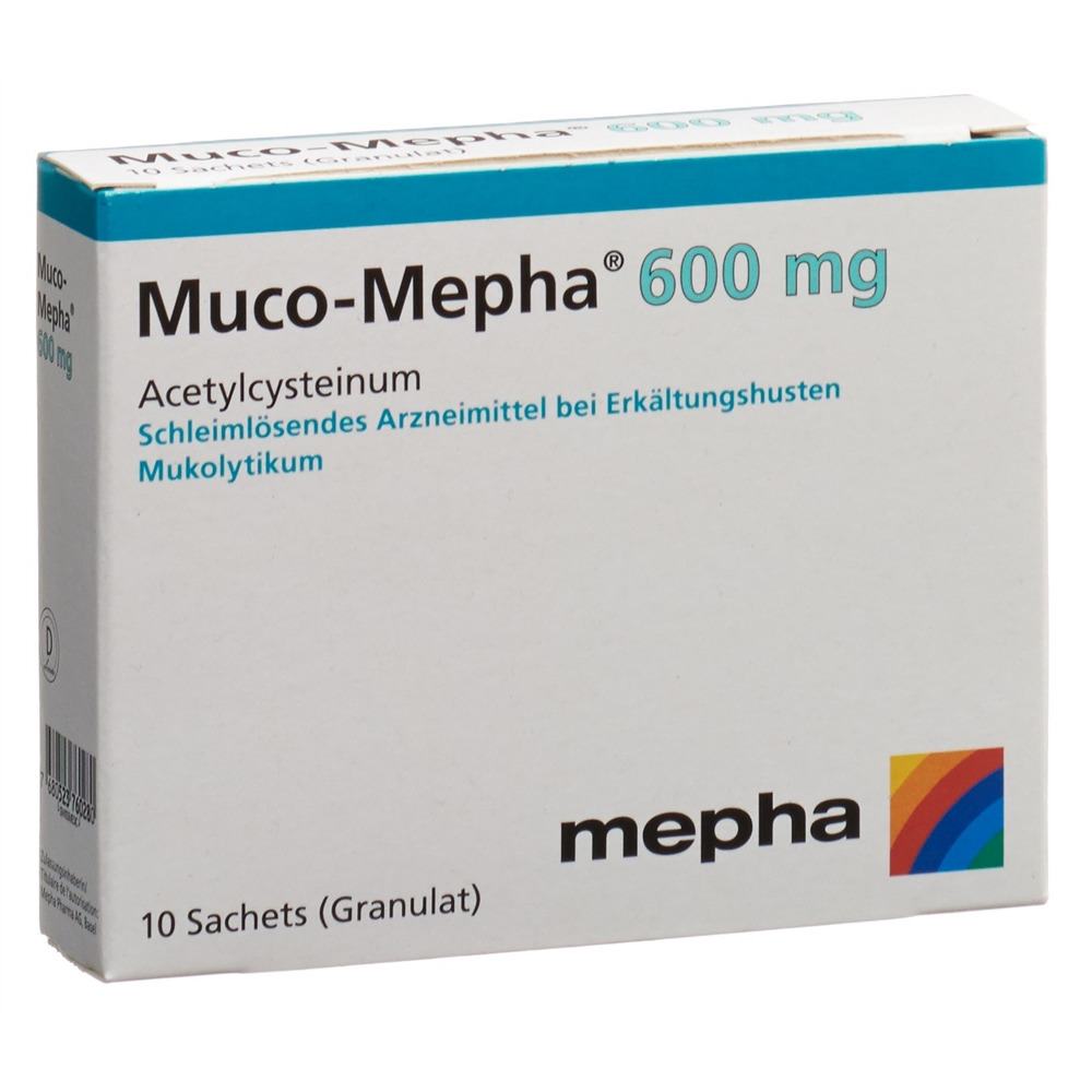 MUCO Mepha 600 mg, Hauptbild