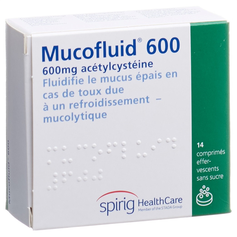 MUCOFLUID Brausetabl 600 mg Ds 14 Stk, Bild 2 von 2