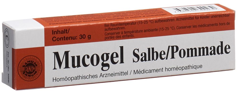 MUCOGEL Salbe Tb 30 g, Hauptbild