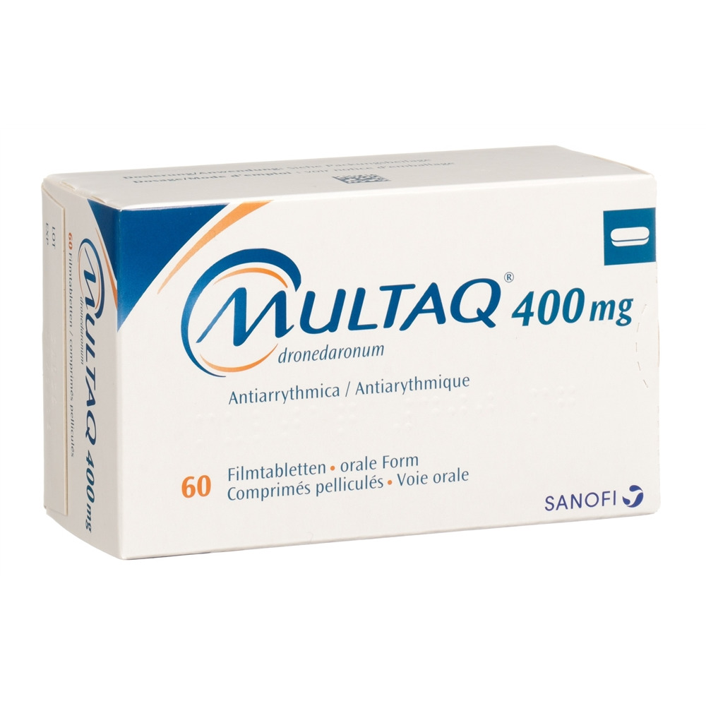 MULTAQ Filmtabl 400 mg Blist 60 Stk, Hauptbild