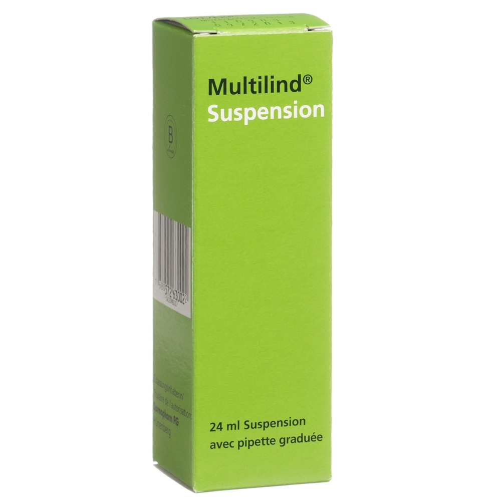 MULTILIND susp avec pipette graduée fl pip 24 ml, image principale