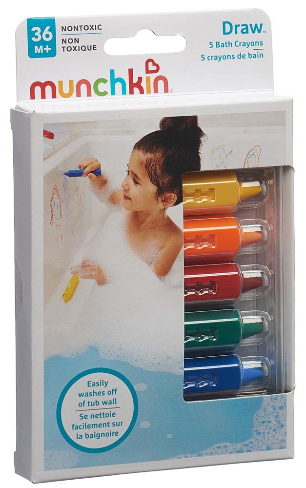 Crayons pour le bain