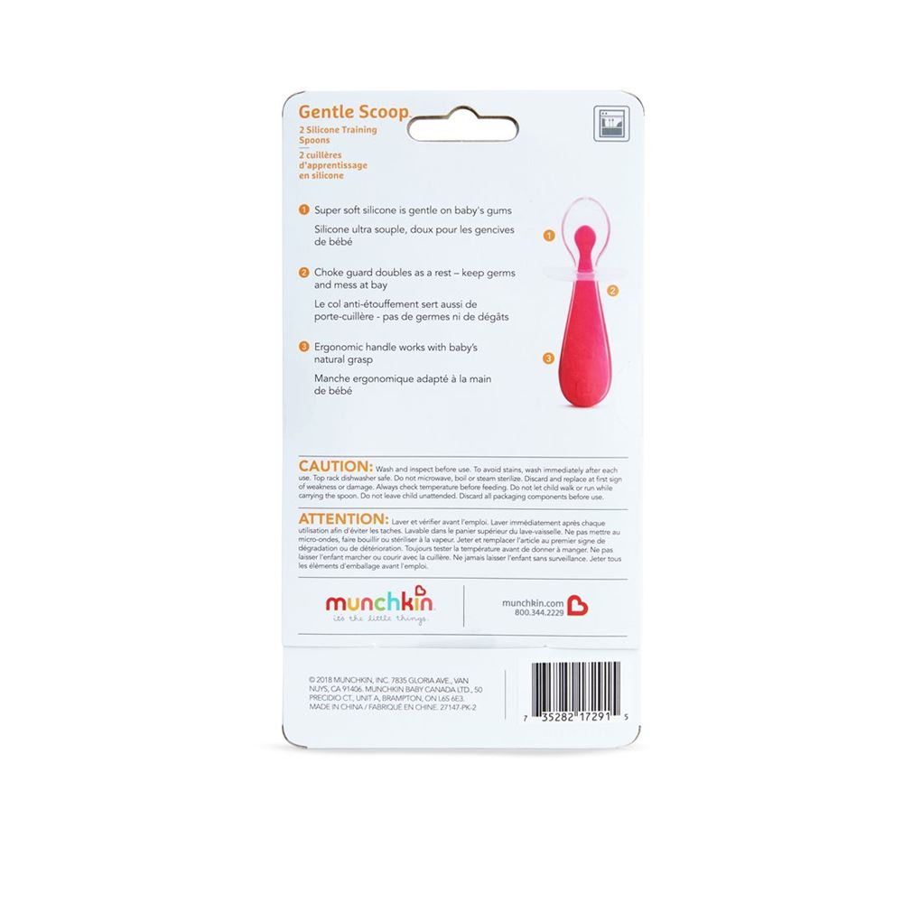 MUNCHKIN Cuillère en silicone