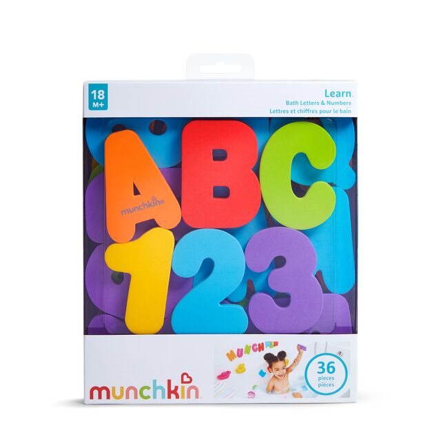 MUNCHKIN Lettres et chiffres pour le bain, image principale