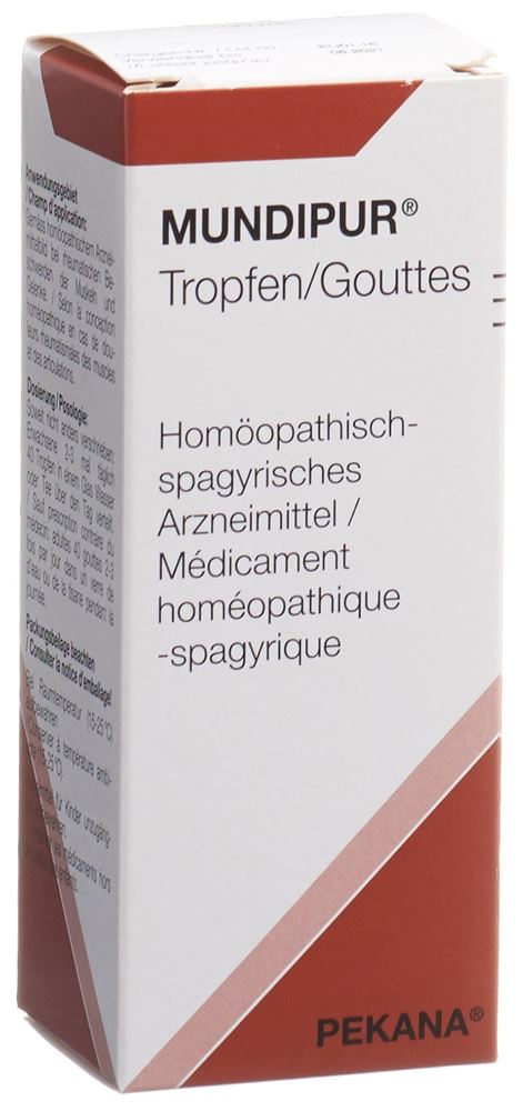 MUNDIPUR gouttes buvables fl 100 ml, image principale
