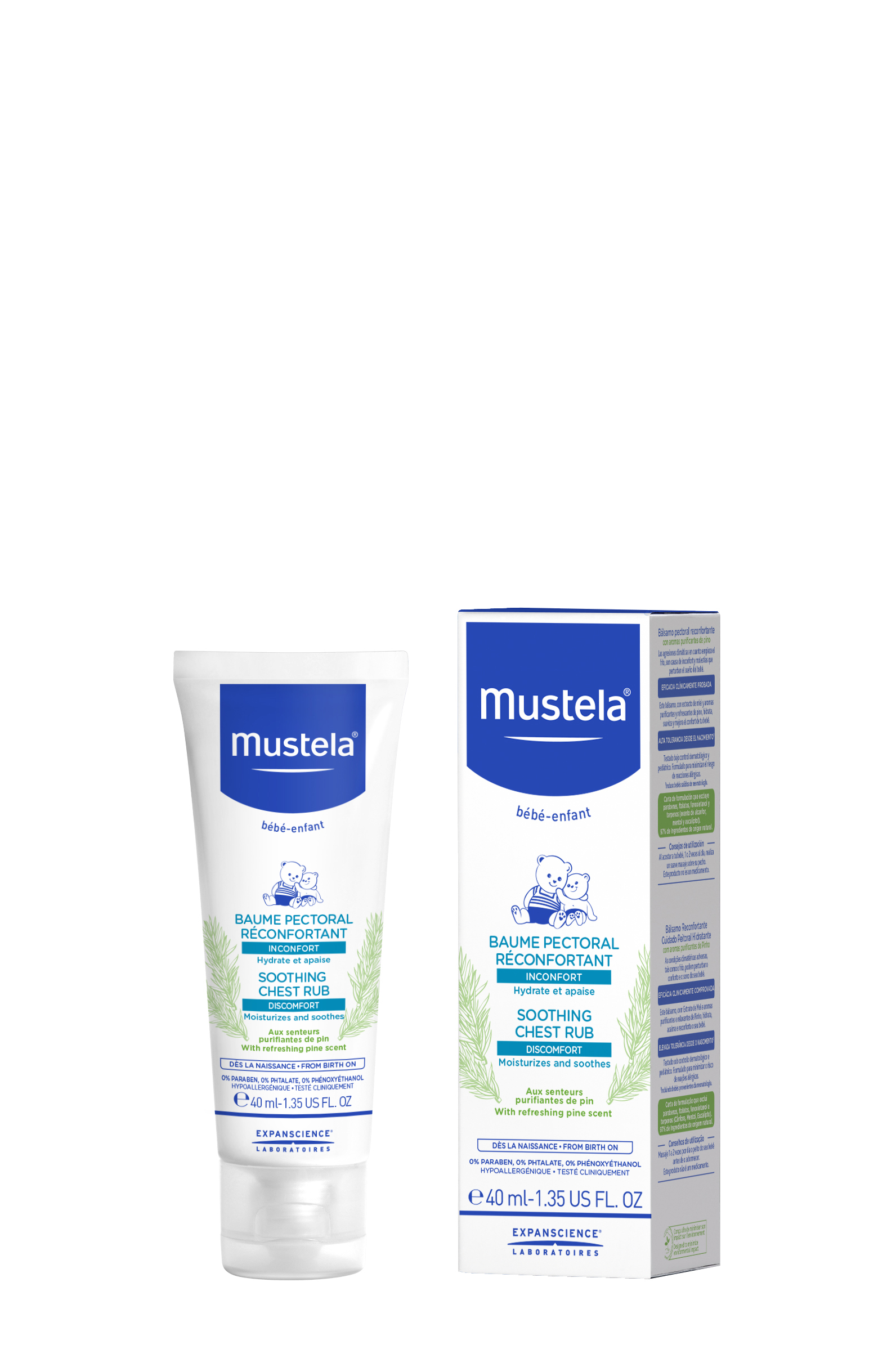 Mustela Baume pectoral réconfortant