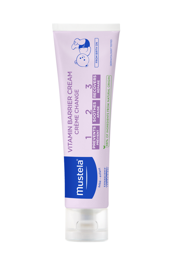 Mustela crème pour le change 1 > 2 > 3