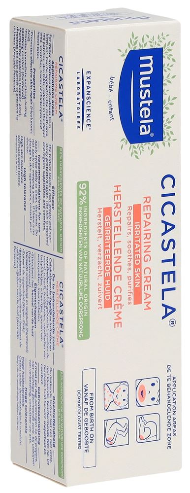 Mustela Cicastela reparierende Creme