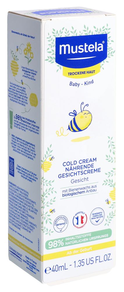 Mustela crème visage Cold Cream