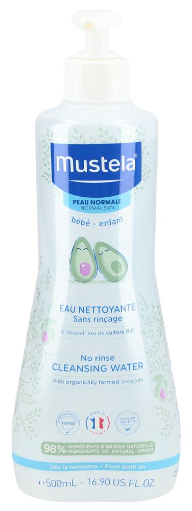 Mustela Eau nettoyante sans rinçage