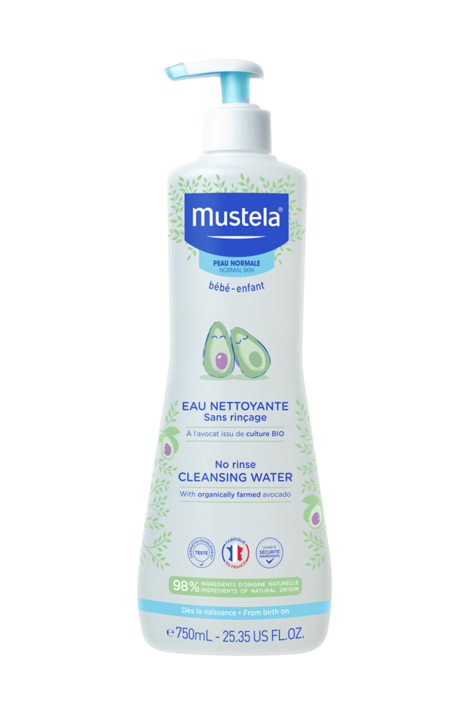 Mustela Eau nettoyante sans rinçage