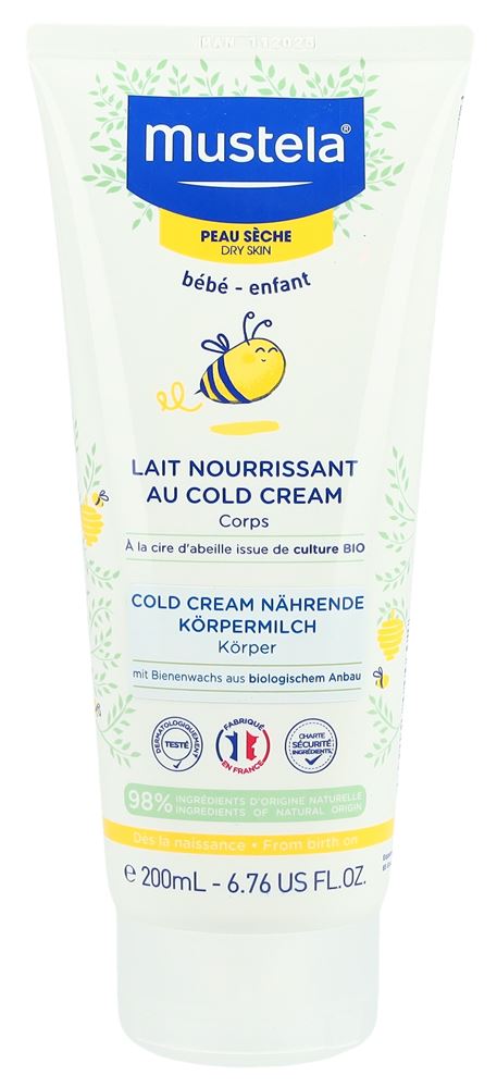 Mustela lait corps Cold Cream