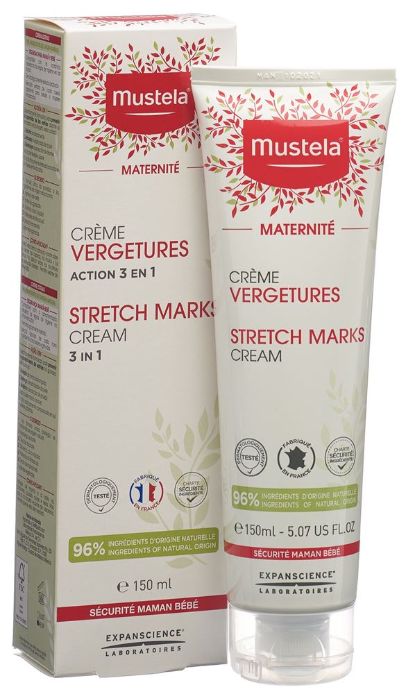 Mustela maternité crème vergetures, image 4 sur 5