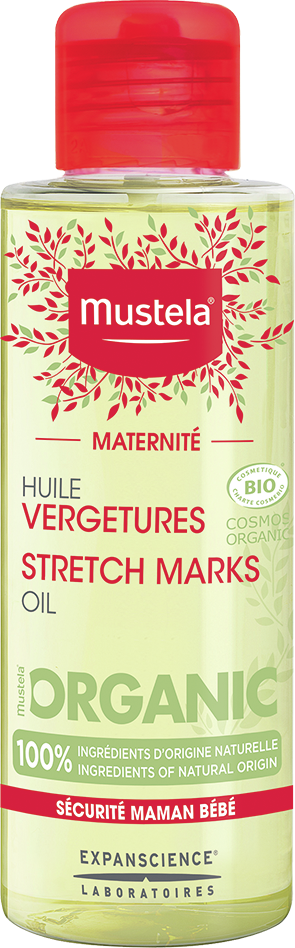 Mustela Maternité huile vergetures, image principale
