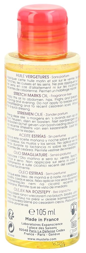 Mustela Mutterschaft Schwangerschaftsstreifen Öl, Bild 2 von 4