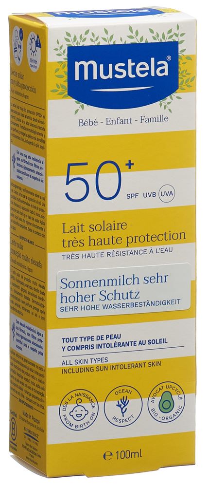 Mustela Solaire lait solaire