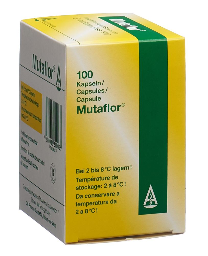 MUTAFLOR Kaps Blist 100 Stk, Hauptbild