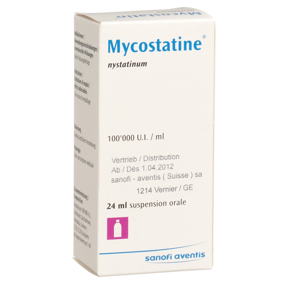 MYCOSTATIN Susp 100000 E/ml Fl 24 ml, Bild 2 von 2