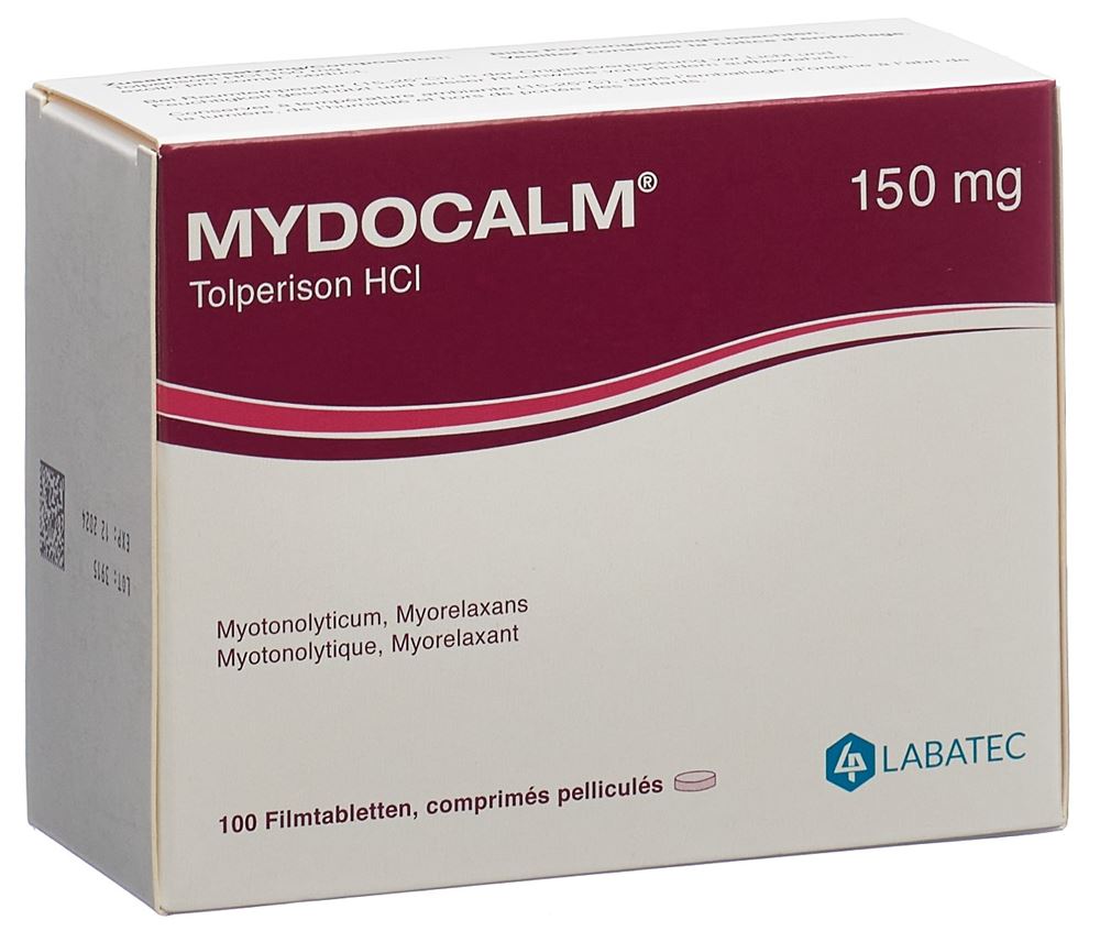 MYDOCALM cpr pell 150 mg blist 100 pce, image principale