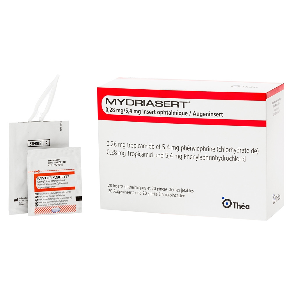 MYDRIASERT insert ophtalmique, image principale