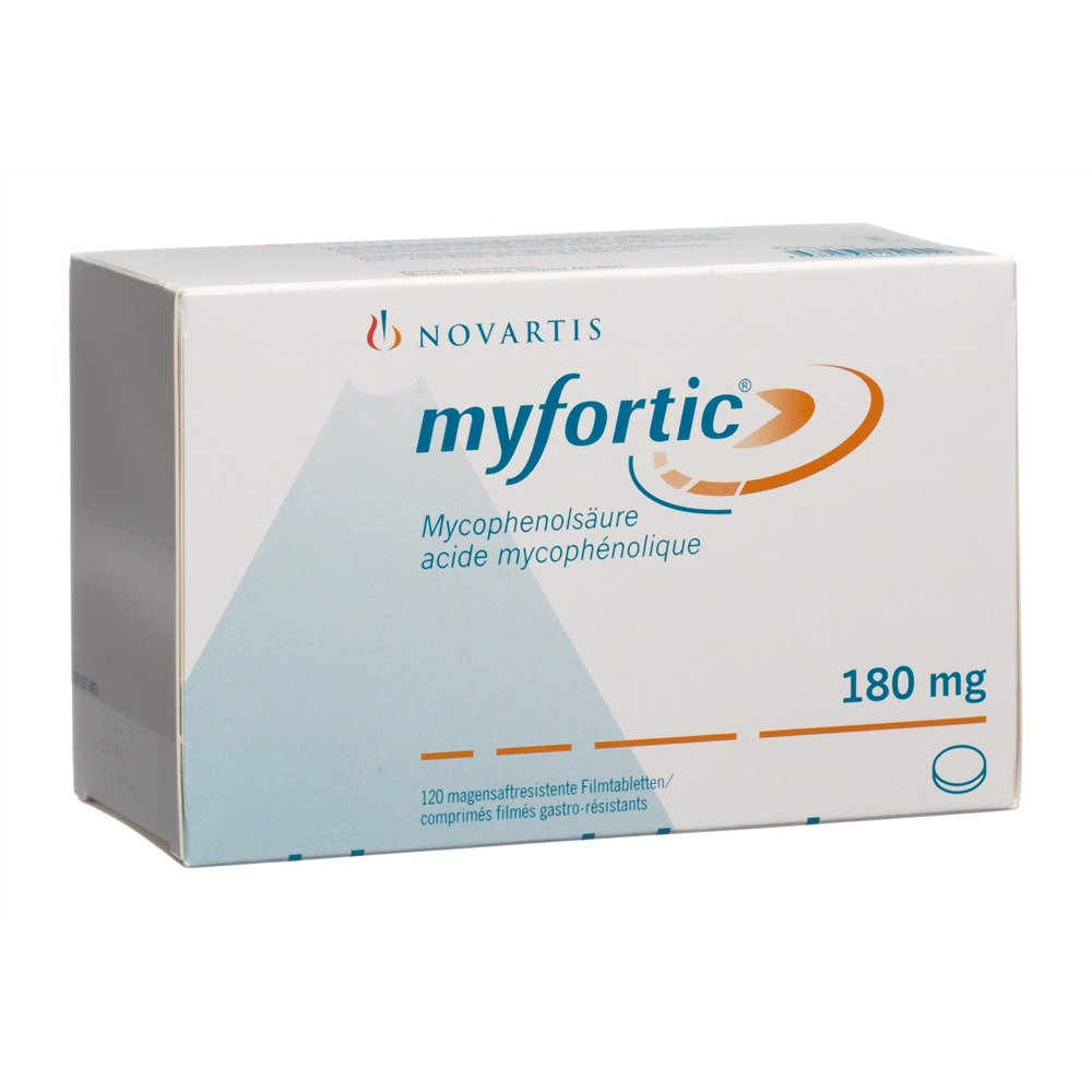 MYFORTIC Filmtabl 180 mg Blist 120 Stk, Hauptbild