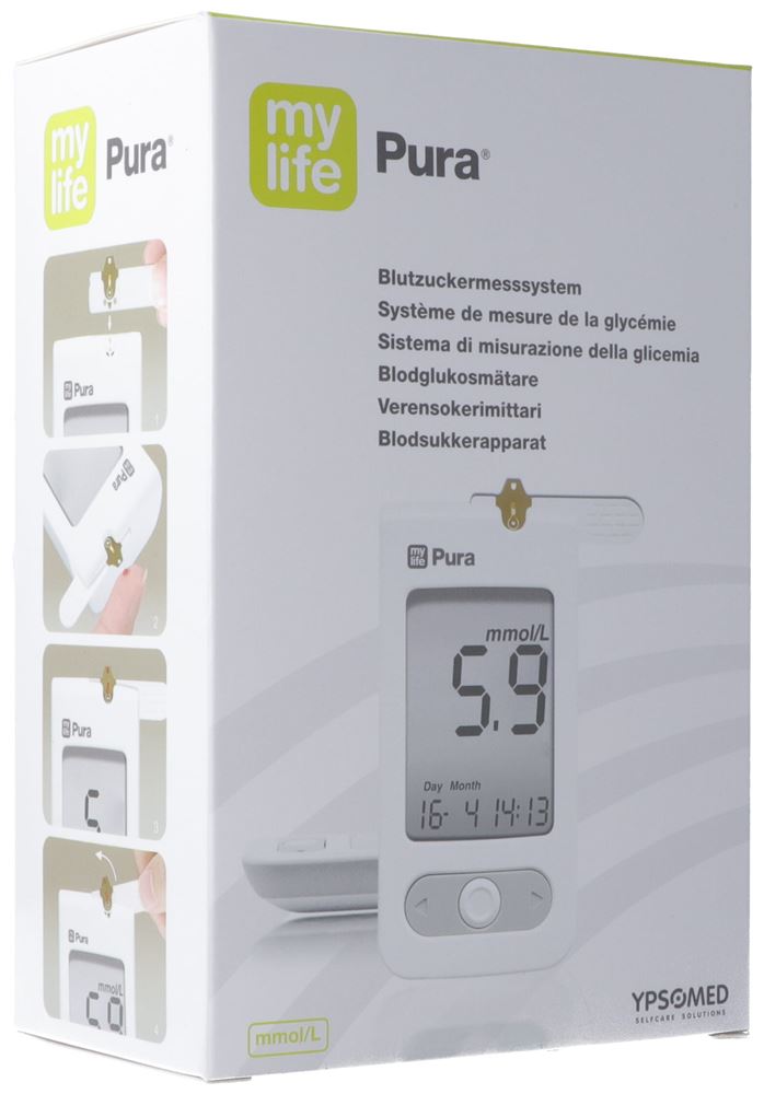 MYLIFE Pura Blutzuckermessgerät Kit, Hauptbild
