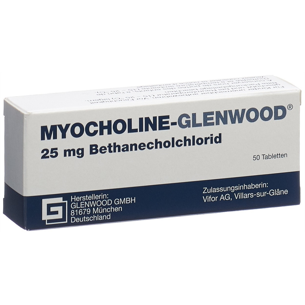 MYOCHOLINE Glenwood 25 mg, image principale