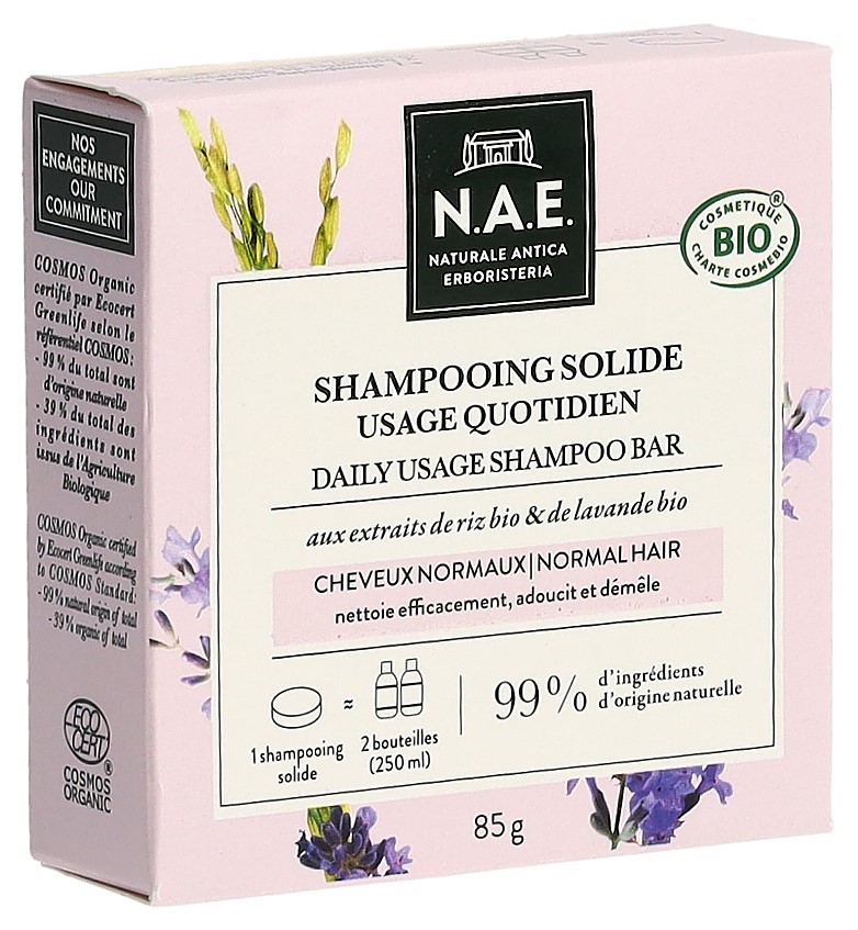 N.A.E Solid Soap shampooing