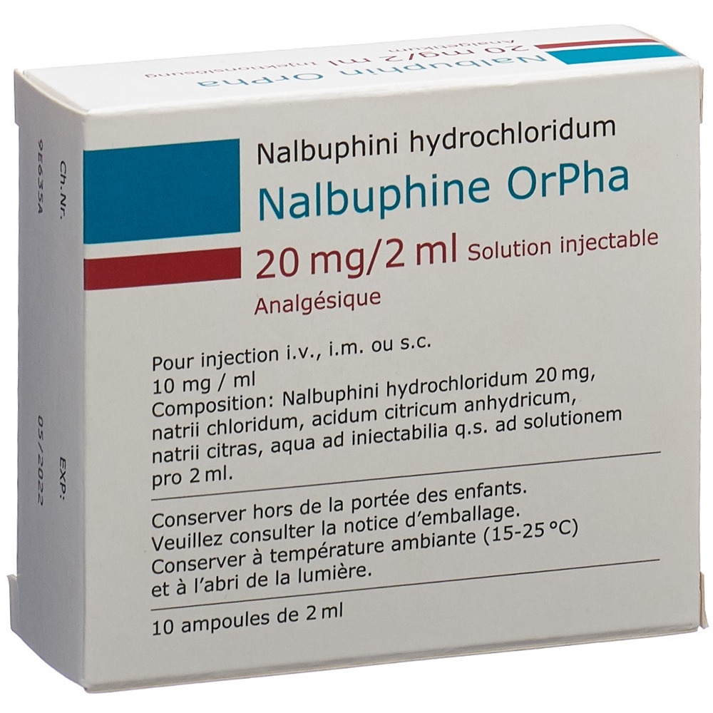 NALBUPHINE OrPha 20 mg/2ml, image 2 sur 2