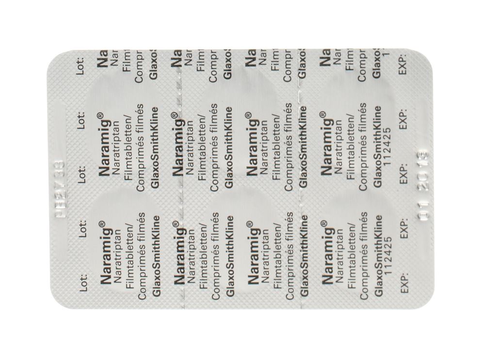 NARAMIG Filmtabl 2.5 mg Blist 12 Stk, Bild 2 von 3
