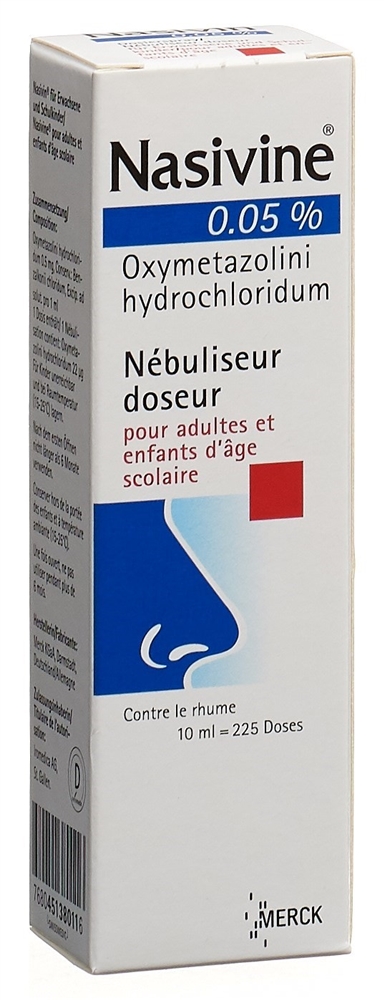 NASIVINE Dosierspray 0.05 % Fl 10 ml, Bild 4 von 4