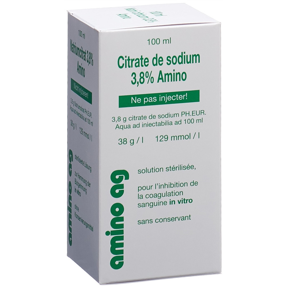 CITRATE SODIUM Amino 3.8 %, Bild 2 von 2