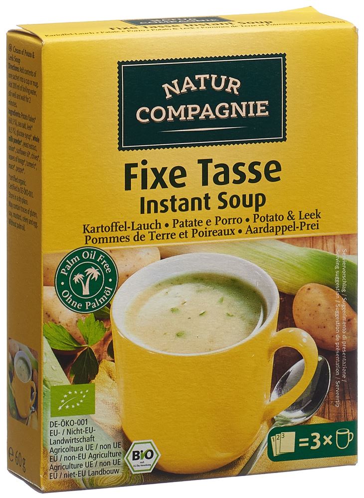 NATUR COMPAGNIE Instant Suppe, Hauptbild