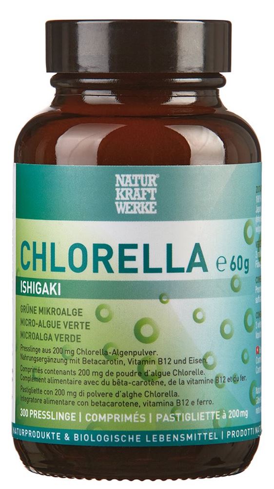 NATURKRAFTWERKE Chlorella Ishigaki Presslinge à 200mg, Hauptbild