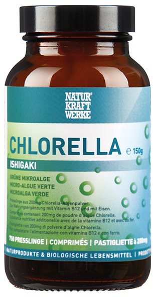 NATURKRAFTWERKE Chlorella Ishigaki Presslinge à 200mg