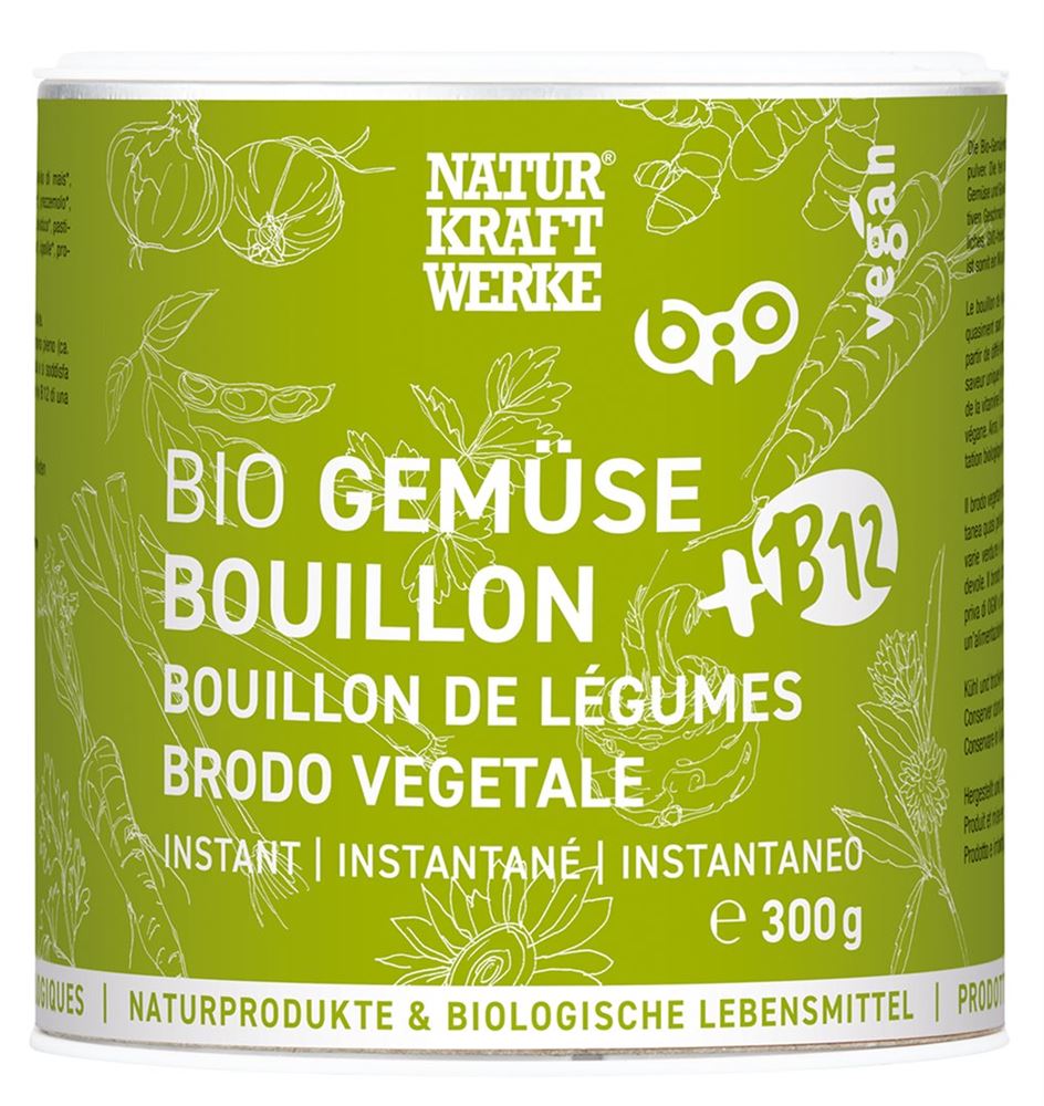 NATURKRAFTWERKE Gemüsebouillon mit B12, Hauptbild NATURKRAFTWERKE Gemüsebouillon mit B12, Hauptbild