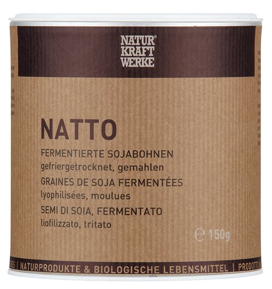 NATURKRAFTWERKE Natto Graines de soja fermentées