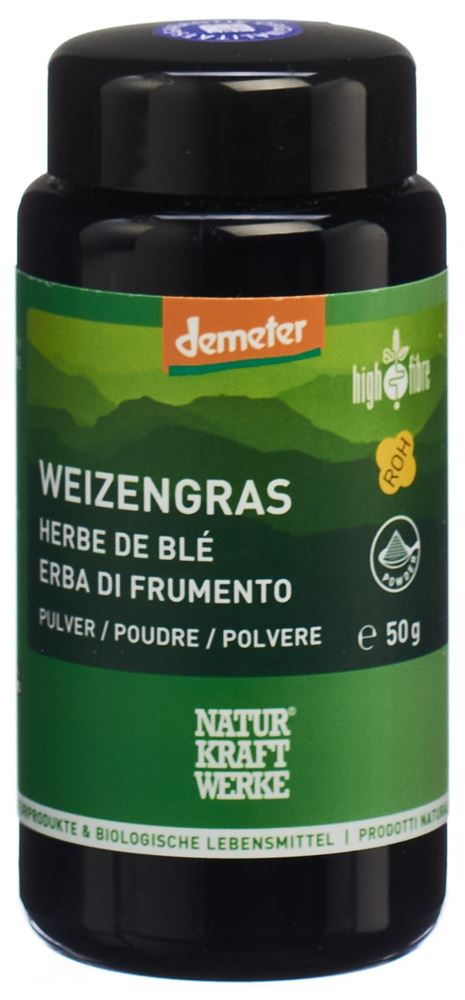 NATURKRAFTWERKE Weizengras Pulver, Hauptbild