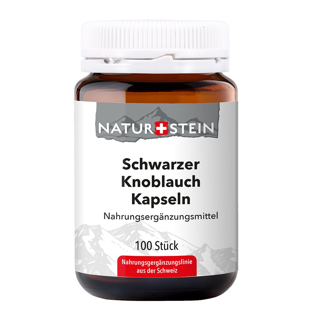 NATURSTEIN Schwarzer Knoblauch, Hauptbild