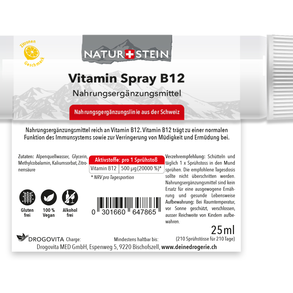 NATURSTEIN Vitamin B12, Bild 2 von 3